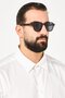 Men 20793980749IR Rectangular Sunglasses, Black - 5