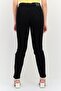 Women Slim Fit Washed Straight Leg Jeans, Black - 4