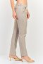 Women Chino Fit Plaid Dress Pants, Multicolor - 2