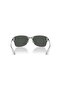1019 100987 61 XL Oval Metal Men's Sunglasses - 3