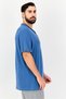 x One8 Men Sportswear Fit Short Sleeve Outdoor Polo Shirt, Slate Blue - 2