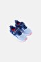 Toddlers Girl Velcro Closure Running Shoes, Blue - 4