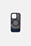 iPhone 16 Pro Matteo Case With Bottom Stand Grip, Navy