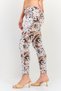 Women Chino Fit Animal Print Skinny Pants, Multicolor - 2