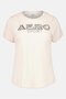 Women Plus Size Short Sleeves Outdoor T-Shirt, Beige - 2