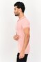 x One8 Men Slim Fit Short Sleeve Outdoor Polo Shirt, Pink - 2