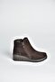 V324800402 Brown Genuine Leather Suede Women's Boots - 5