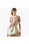 Reid Monogram Embossed Tote Bag with Detachable Strap and Zip Closure - 7