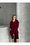 Women's V-Neck Oversize Knitwear Sweater - 3
