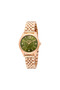 Women's Rose Gold Watch, Olive Dial | Es1l434m1045