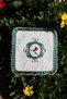 Love Birds Compatible Presentation Set of 2 Cocktail Napkins Coffee Side Linen Embroidered Coasters - 4