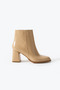 Luna Noir Shiny Heeled Women's Boots, Stylish, Elegant, Modern Design Suitable for Daily Use - 4