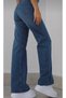 Quen'S%%New Season%%High Waist%%Stretchy%%Women's Palazzo Jeans Pants - 3
