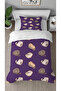 Sweet Cats Patterned Digital Printed Special Design Single Stylish Children's Duvet Cover Set Without Sheets