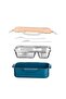 Aura 2-Compartment Heated Steel Storage Container |   150 ml + 300 ml |   With Heating Feature Using Hot Water - 7