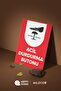 Sign from the Warning Sign Series,'Emergency Stop Button' - 35X25 cm 3 mm Forex Foil Printing - 3