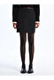 Lcw Vision Black Women's Slim Fit Straight Skirt - 7
