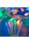 LED Light Installation with 180 Multicolor Bulbs, 11.95m Transparent Cable, with Program - 4