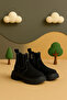 Children's Chelsea Suede Boots – Waterproof Thick-Soled Non-Slip Thermo Winter Casual Boots - 7