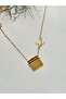 Swallow-Shaped Detailed Openable Letter Love Note Necklace (Amulet Can Also Be Added) Valentine's Day Necklace - 3