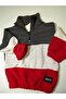 Boys' Fleece Zip-Up Stylish Sweatshirt & Sweater with Elastic Waist and Stripes - 4