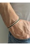 Men's Bracelet with Genuine Leather Detail on Copper - Special Design and Stylish Accessory - 3