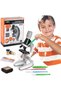 Educational Set with LED Microscope for Kids 1200x