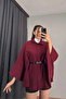 Women's Winter Cashmere Poncho - 5