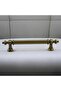 Furniture Drawer Kitchen Cabinet Cupboard Door Handle Metal Antique Yellow Handle 128 mm 12.8 cm - 3