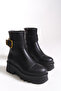 Heillanae Women's Buckle Boots 00122001 Black - 5
