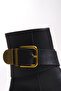 Heillanae Women's Buckle Boots 00122001 Black - 6