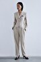 سترة بيج ذات ملمس ميلانج - 4