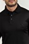 Men's Polo Neck T-Shirt Black - 4