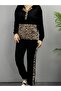 Leopard-Detail Two-Thread Fabric Tracksuit Set - 7