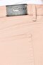 Women Slim Fit Solid Chino Pants, Nude - 3