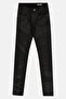 Women Regular Fit Solid Skinny Pants, Black - 2