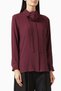Cabiria Silk Crepe De Chine Shirt, Timeless Elegance and a Touch of Luxury