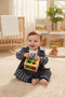 Baby Boy Navy Blue 3-Piece Top and Bottom Set - 2