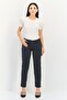 Women Regular Fit Stripe Straight Leg Pants, Multicolor - 4