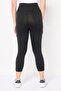 Women Dri Fit 3/4 Training Leggings, Black - 4