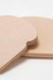 Toast Bread Shaped Wooden Coaster Set (6 Pieces) - 6