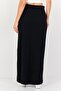 Women Standard Fit Outdoor Maxi Skirts, Black - 2