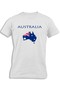 AUSTRALIAN MAP FLAG