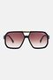 Men 2067590036086 Aviator Sunglasses, Black