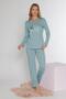 Long Sleeve Pajama Set Viscose 790-37