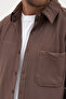 Men's Regular Fit Lycra Lined Ottoman Fabric Jacket Shirt - 3