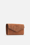 Heritage Classic 100% Genuine Leather Brown Women's Wallet - 4