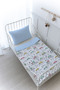 Organic Printed Baby (100X150 cm) Quilt Set - Iconic Series - Cars