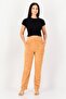 Women Regular Fit Corduroy Pants, Brown - 3