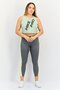 Women Sportswear Fit Sleeveless Training Top, Sage Green - 3